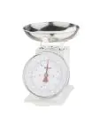 Weegschaal - Analoog - H 21.7 x 14.2 x 20.4 CM - RVS - Weighstation - F172 F172 €41.00 Analoge weegschalen