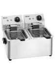 Friteuse - 2 x 4 Liter - 230V - Bartscher - A162412E A162412E €201.75 Friteuses 230 volt