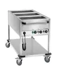 Bain-Marie - 3 x 1/1 GN - H 91 x 65.5 x 130 cm - Bartscher - 200262 200262 €1,404.95 Transportwagens