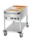 Bain-Marie - 3 x 1/1 GN - H 91 x 65.5 x 130 cm - Bartscher - 200262 200262 €1,404.95 Transportwagens