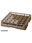 Vaatwaskorf voor glaswerk - 36 vakken - 50 x 50 x 22.5 cm - Bartscher - 5340 5340 €85.00 Afwaskorven voor voetglazen