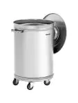 Afvalbak - 56 Liter - Met wielen - Bartscher - 860006 860006 €174.00 Afvalbakken