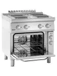 Fornuis - 4 Pits - Met Oven - Gietijzer - Bartscher - 286326 286326 €3,889.00 Bartscher 700 line