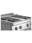 Fornuis - 4 Pits - Met Oven - Gietijzer - Bartscher - 286326 286326 €3,889.00 Bartscher 700 line