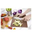 Santokumes - Zwart - H 3.65 x 1.3 x 25.6 CM - RVS - Vogue - CF845 CF845 €31.37 Keukenmessen
