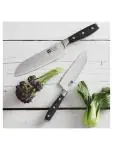Santokumes - Zwart - H 3.65 x 1.3 x 25.6 CM - RVS - Vogue - CF845 CF845 €31.37 Keukenmessen