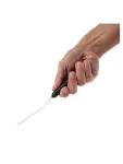 Paletmes - Zwart - H 3.2 x 3.2 x 20.8 CM - RVS - Hygiplas - D420 D420 €3.99 Keukenmessen