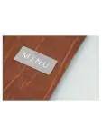 Menukaart Ruga - A4 - Bruin - Leer - Securit MC-LRA4-RUBR €28.95 Menukaarten