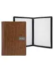 Menukaart Ruga - A4 - Bruin - Leer - Securit MC-LRA4-RUBR €28.95 Menukaarten
