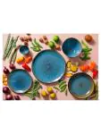 Kom - Ø15 CM - 6 Stuks - Turqoise - Palmer - Lotus - 531014 W531014 €41.52 Kommen