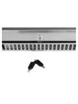 Koelkast - 176 Liter - 2-Deurs - Glazen Deur - Geforceerd - Zilver - Husky C2AF-HS-STEEL €1,318.80 Koelkasten met glazen deur