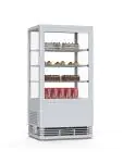 Koelvitrine - 1-Deurs - Led Verlichting - 78 Liter - Wit - 230V - G-Line HW-013815 €349.00 Koelvitrine