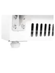 Vrieskist glazen deksel - 365 Liter - 1 deurs - H 185.5 x 60 x 62 CM - 380 W - 230 V - Polar - CB921 CB921 €999.35 Horeca vrieskasten