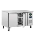 Vrieswerkbank - 282 Liter - 2 deurs - H 86 x 136 x 70 CM - 230 V - RVS - Polar - G599 G599 €1,899.99 Vrieswerkbanken