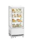 Koelvitrine - Tafelmodel - 86 Liter - Wit - Bartscher - 700678G 700678G €419.00 Koelvitrine