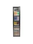 Flessenkoeler - 300 Liter - 1-Deurs - Glazen Deur - Wit - Polar CS586 €874.00 Koelkasten met glazen deur