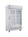 Koelkast - 950 Liter - 2-Deurs - Glazen Deur - Wit - Polar GE581 €1,232.26 Koelkasten met glazen deur