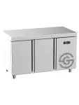 Koelwerkbank - 2-Deurs - RVS - 230V - H 85 x B 134.1 x D 70 CM - G-Line HW-60588 €1,199.00 Koelwerkbanken