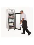 Koelkast - 1-Deurs - Glazen Deur - RVS - Polar CW197 €1,049.00 Koelkasten met glazen deur
