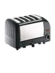 Broodrooster - 4 sleuven - Zwart - H 22 x 36 x 21 CM - 230 V - Dualit - E266 E266 €304.60 Tosti / broodrooster apparatuur