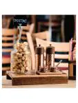 Zout- & pepermolens - 2 stuks - H 15 CM - Koper/Hout - Olympia - CR689 CR689 €23.32 Peper & zout