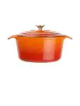 Braadpan - Oranje - Ø 23.5 x H 12.5 CM - Gietijzer - Vogue - GH303 GH303 €43.81 Braadpan