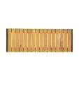 Banken - 2 stuks - H 45 x 100 x 35 CM - Acaciahout/Staal - Bolero - DS154 DS154 €291.99 Eetbanken