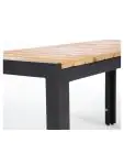Banken - 2 stuks - H 45 x 100 x 35 CM - Acaciahout/Staal - Bolero - DS154 DS154 €291.99 Eetbanken