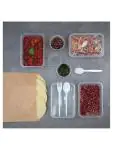 Wegwerp magnetronbakken - 100 CL - 250 stuks - H 7.7 x 12 x 17.5 CM - Polypropyleen/Homopolymeer - Fiesta - DM183 DM183 €42.43 Voedselbakken
