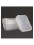 Wegwerp magnetronbakken - 100 CL - 250 stuks - H 7.7 x 12 x 17.5 CM - Polypropyleen/Homopolymeer - Fiesta - DM183 DM183 €42.43 Voedselbakken