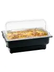 Roll-Top Deksel - 1/1 GN - Polycarbonaat - H 17.5 x B 53.5 x D 33 CM - G-Line 77505 €42.95 Vitrine / Buffet Neutraal