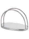 Servethouder - Rond Draad - Zilver - RVS - H 7.5 CM - G-Line 77803 €5.49 Servetstandaarden