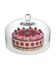 Taartstolp - Ø 28.5 x H 20 CM - Glas - Olympia - CS014 CS014 €36.49 Cloches