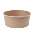 Wegwerp Saladeschaal - 0.75 Liter - 300 stuks - H 6.2 CM - Papier - Fiesta Green - FB197 FB197 €49.55 Wegwerp verpakkingen