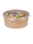 Wegwerp Saladeschaal - 0.75 Liter - 300 stuks - H 6.2 CM - Papier - Fiesta Green - FB197 FB197 €49.55 Wegwerp verpakkingen