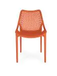 Terrasstoel Bea - Stapelbaar - Cognac - Kunststof - G-Line HW-61234 €39.95 Terrasstoelen