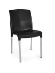 Terrasstoel Sita - Stapelbaar - Zwart - G-Line HW-61248 €27.95 Terrasstoelen