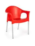 Terrasstoel Zazi - Stapelbaar - Rood - G-Line HW-61254 €28.95 Terrasstoelen