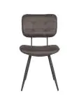 Stoel - Guus - Microfiber - Antraciet - G-Line 85215 €97.95 Metaal stoelen