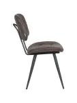 Stoel - Guus - Microfiber - Antraciet - G-Line 85215 €97.95 Metaal stoelen