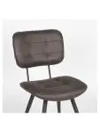 Stoel - Guus - Microfiber - Antraciet - G-Line 85215 €97.95 Metaal stoelen