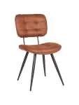 Stoel - Guus - Microfiber - Cognac - G-Line 85217 €97.95 Metaal stoelen