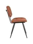 Stoel - Guus - Microfiber - Cognac - G-Line 85217 €97.95 Metaal stoelen