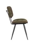 Stoel - Guus - Microfiber - Army - G-Line 85216 €97.95 Metaal stoelen