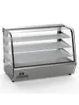 Warmhoudvitrine - Gebogen Ruit - Led Verlichting - RVS - 230V - B 85.6 CM - G-Line 13803 €539.10 Warmhoudvitrine