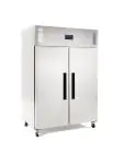 Vrieskast - 1200 Liter - 2 Deuren - RVS - Geforceerde Koeling - Verrijdbaar - Polar PG595 €2,413.99 Horeca vrieskasten