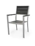 Terrasstoel Forest - Stapelbaar - Armleuning - Houtlook - G-Line 75449 €49.95 Terrasstoelen