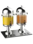 Sapdispenser - Dubbel - 2 x 8 Liter - RVS - G-Line 76602 €139.00 Gekoelde drank dispensers