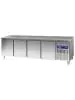 Koelwerkbank - 4 deurs - 760 Liter - H 90 x 254.2 x 80 CM - Motor rechts - Diamond - DP255/PC-R2