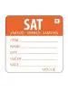 Daglabels - Afneembaar - Zaterdag - 500 stuks - H 4.9 x 6 CM - Vogue - L071